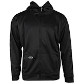 Arborwear Tech Double Thick Mens Zip Up Hoodies - Heavy Duty Zipper Hoodies For Men With Snap Collar and Gusseted Arms