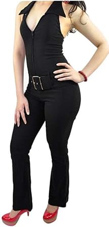 one piece fitted jumpsuit