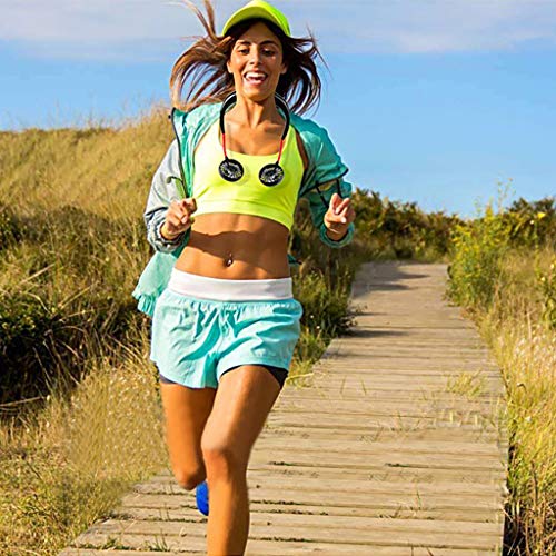 2 Neckband+Fan+Portable+Rechargeable+Hands+Free