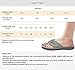 ULTRAIDEAS Women's Popcorn Flip Flop House Slipper with Memory Foam (Sleet, Size 9-10)