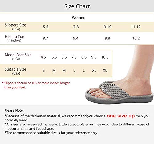 ULTRAIDEAS-Womens-Memory-Foam-Flip-Flop-Slippers-with-Cozy-Terry-Lining-Moisture-Wicking-Open-Toe-Slip-On-Spa-Thong-Sandals-Mules-Ladies-House-Shoes-with-Indoor-Outdoor-Anti-Skid-Hard-Rubber-Sole