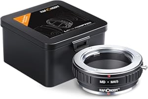 K&F Concept Lens Mount Adapter Compatible with Minolta MD Mount Lens to Micro 4/3 Mount Camera