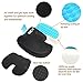 Seat Cushion Gel Memory Foam Coccyx Cushions Non-slip Relieves Lower Back Pain and Sciatica