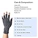 VITAL SALVEO Fingerless Recovery Gloves Stretchy Hands Office Unisex Half Finger Typing Texting Circulation Gloves (Pair)