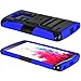 LG G3 Vigor Case, CASEFORMERS Duo Armor for LG G3 Vigor Combo Case with Stand and Holster - Blue (Compatible with LG G3 Vigor, G3 Mini Version Only)