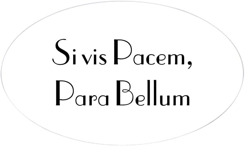 Si Vis Pacem Para Bellum Vehicle Sticker Ferromil Shop