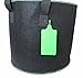 3-Pack Felt Grow Bags Bed Aeration Containers with Handles by Misslo (8 Gallons)