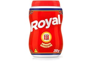 Baking Powder for Cakes, Cookies and Bread Royal 8.81 oz by Brazilian Corner | Brazilian Corner Fermento em Pó para Bolos, Biscoitos e Pães Royal 250g | Imported from Brazil