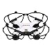Virhuck GB202 Mini Drone 2.4GHz 4CH 6-AXIS GYRO Multicolor LED, Little Nano RTF Quadcopter with 3D Flips Christmas Gift, White