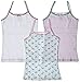 Trimfit Girls Camisole Colored Unicorns Undershirt 100% Combed Cotton (3 Pack)