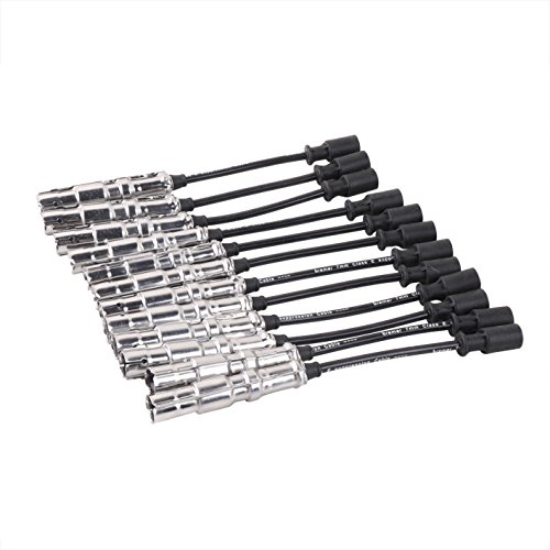 FerryLife 7mm Spark Plug Ignition Wire Set fit for 2005-2007 Chrysler Crossfire 2001-2005 Mercedes-benz C240 1998-2000 Mercedes-benz C280 V6 2.8L 2799CC