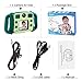 PROGRACE Kids Camera Dual Selfie Camera 1080P HD Video Recorder Digital Action Camera Camcorder for Boys Girls Gifts 2.0” LCD Screen with 4X Digital Zoom and Funny Game(Green)