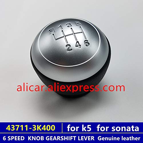 HITSAN INCORPORATION Genuine Gear Shift Knob handle knob for K5 OPTIMA 11 for i45 Sonata YF 43711-3K400 6 SPEED KNOB GEARSHIFT LEVER