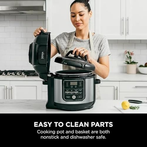Ninja Foodi OS400 10-in-1 8-Quart Pro Pressure Cooker Air Fryer  Multicooker, Pressure Cook, Steam, Slow cook,