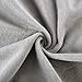Stretchy Changing Pad Covers- 2 Pack Fitted Changing Table Sheets for Girls Boys Infants Soft Cozy Warm,Grey