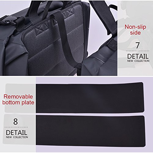Vogvigo Motorcycle Side Saddle Bags, Waterproof Pannier Bags Motorcycle Travel Luggage Bag (Green)