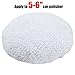 AIVS Wool Buffing Polishing Pads Bonnets Waxer Pads Sanding On Car Buffer Bonnets Polisher,5 Pieces (5