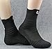 3-Pack Men's Athletic Cushion Quarter Ankle Sock Performance Cotton Compression Sport Basketball Arch Support Socks,Size 6-12