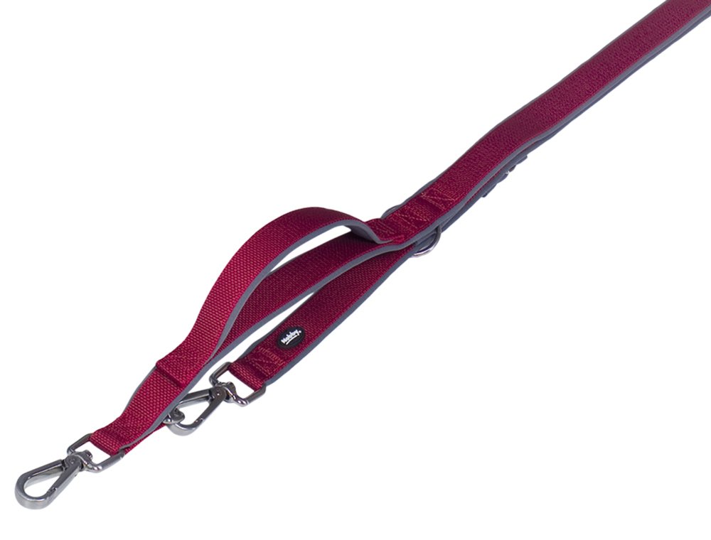 Nobby Classic Preno Royal Lead with Short Lead Grey Width 20 mm Length 58-69 cm + 54 cm
