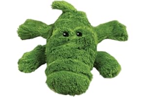 KONG - Cozie Ali Alligator - Indoor Cuddle Squeaky Plush Dog Toy - for Medium Dogs