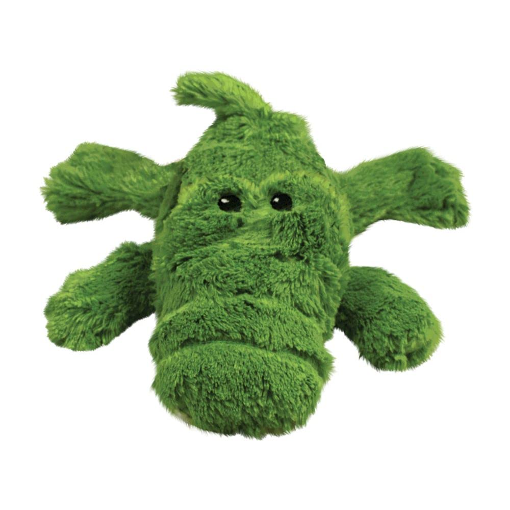 KONG Cozie Ali the Alligator Medium Dog Toy, Green