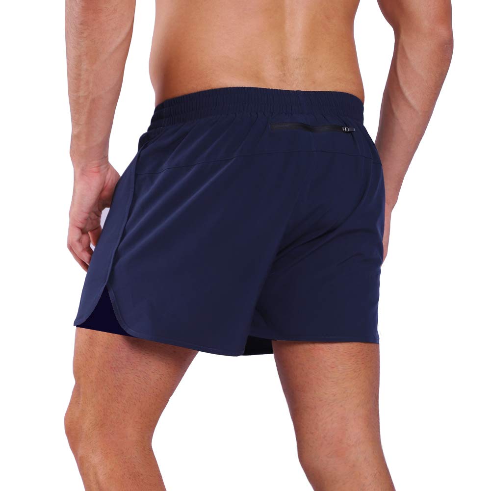 Pantaloncini Da Palestra Uomo - Bermuda In Cotone Con Tasche, Comodi Per Fitness E Bodybuilding