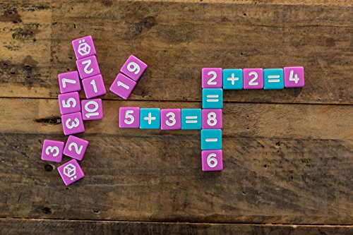 MBI Kids-The Numerical Tile Game For Kids in a Whale Pouch with Included Activity Booklet