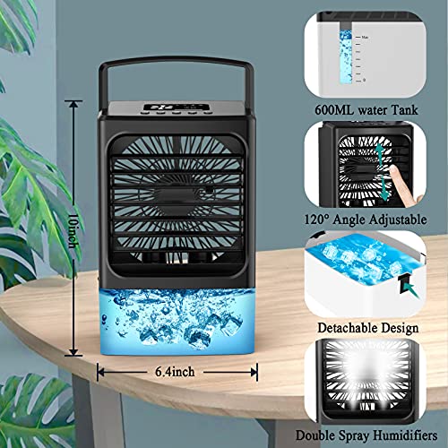 2021Upgraded Personal Air Conditioner, Desk Portable Air Conditioner