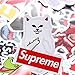 MooFun 50Pcs Waterproof Vinyl Stickers for Laptops Scooter Bicycle Supreme Car Decals Party Supplies Decor