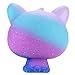 Squishies Jumbo Ice Cream Cat, VLAMPO Slow Rising Stress Relief Squishy Toys Super Soft Kawaii Scented Decoration Toys Squishy Fun Collection for Kids & Adults (Galaxy Purple)