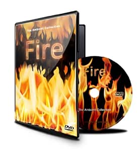 Fuego DVD Filmada en HD/definación alta - escenas bucle de chimeneas