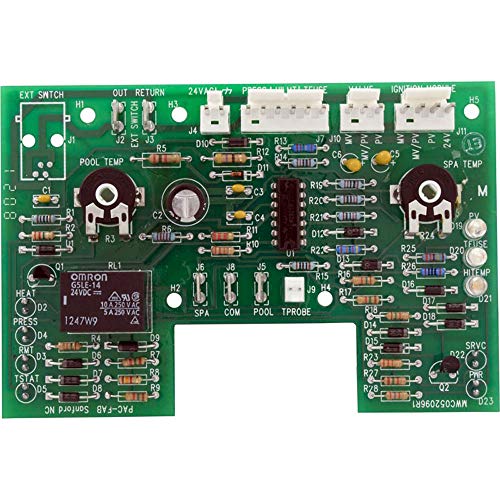 Pentair 470179 Electronic Thermostat Circuit Board Replacement for Pool and Spa…
