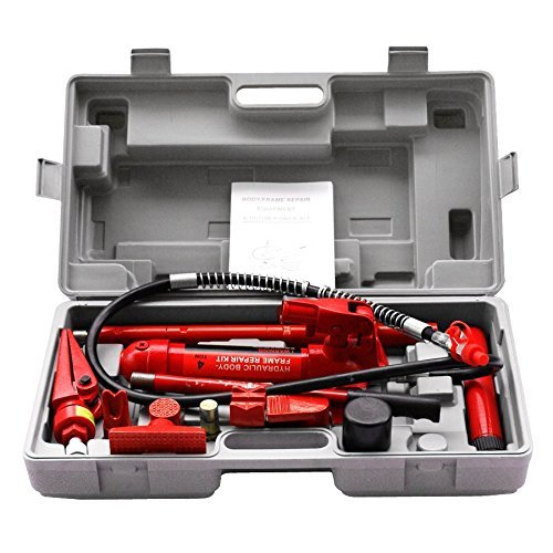 Zeny 4/10 Ton Porta Power Hydraulic Jack Body Frame Repair Kit Auto
