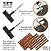 Tire Repair Kit for Car Bike Motorcycle Trailer RV UTV Jeep Truck Tractor with Quality Tire Pressure Gauge, Gloves - Flat Tire Plug Tubeless Kit - Emergency Puncture Repair Patch Kit