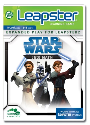 LeapFrog Leapster Learning Game Star Wars - Jedi Math