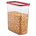 Rubbermaid 21-Cup Modular Dry Food Storage Zylar Container,Clear