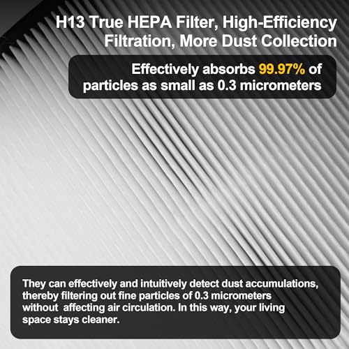 Replacement Filter for Dyson Pure Hot Cool Air Purifier,Compatible with Dyson HP04 TP04 DP04 PH04 HP09 TP09 HP07 TP07 PH03 PH01,2-in-1 Activated Carbon Filter Filter for Dyson Air Purifier