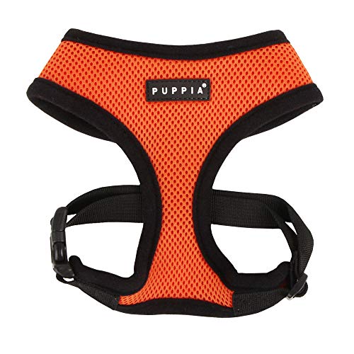Puppia Soft Dog Harness No Choke Over-The-Head Triple Layered Breathable Mesh A…