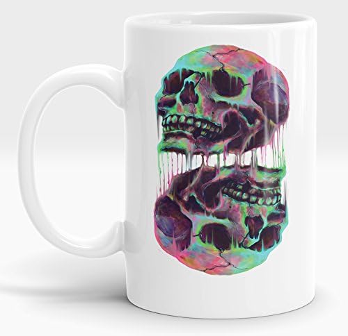 Funny Unglued Without My Morning Coffee Right Handed 15 ounce Coffee Mug Tea Cup