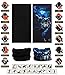 VANCROWN Headband Neck Gaiter Head Wrap Headwear Face Mask Magic Scarf Bandana for Men and Women