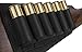 BRONZEDOG Buttstock Ammo Holder Shotgun Shell Pouch 12 (16) Ga 7.62 Caliber Adjustable Rifle Stock Cartridge Holder Hunting Accessories Right Handed Black Brown Khaki