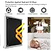 johgee Blackout Curtains, Blackout Window Blinds Shade for Bedroom Garden Car Office Travel 1 Pack(23.6