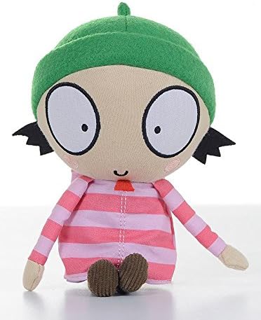 Sarah & Duck 8 Inch Talking Sarah Plush Doll (Dispatched From UK)