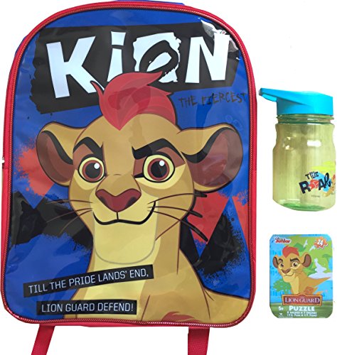 The Lion Guard: Return of the Roar Kion Backpack With Bottle & Puzzle