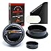 KROM Burger Press Kit with Grill Mat - Burger Chef by Exclusive Online Videos with Recipes - Non-Stick 3-in-1 Stuffed Burger Mold for Hamburgers and Sliders - Includes 50 Wax Patty Papers