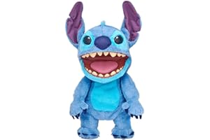 Disney Stitch FX Lilo & Stitch Stitch Plush, 18" Electronic Plush, 100+ Actions and Sounds Combinations, Realistic Toy with S