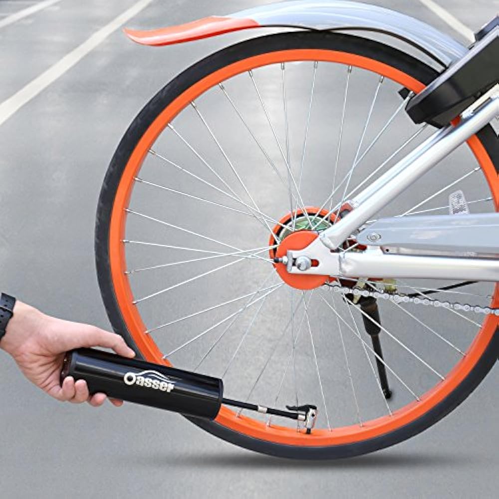 Oasser Air Compressors & Inflators Portable Mini Hand Held Tire Pump