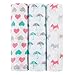 ideal baby by the makers of aden + anais 3 Piece Swaddle, Pretty Sweet