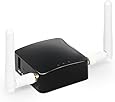 GL.iNet GL-AR300M Mini Travel Router with 2dbi external antenna, Wi-Fi Converter, OpenWrt Pre-installed, Repeater Bridge, 300Mbps High Performance, 128MB Nand flash, 128MB RAM, OpenVPN, Tor Compatible