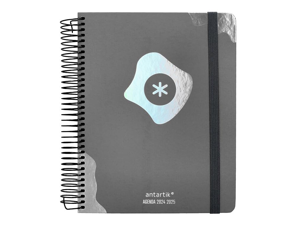 Anartik Academic Diary Year 24-25 Year Course Collection Maximal Black Day Page DIN A5